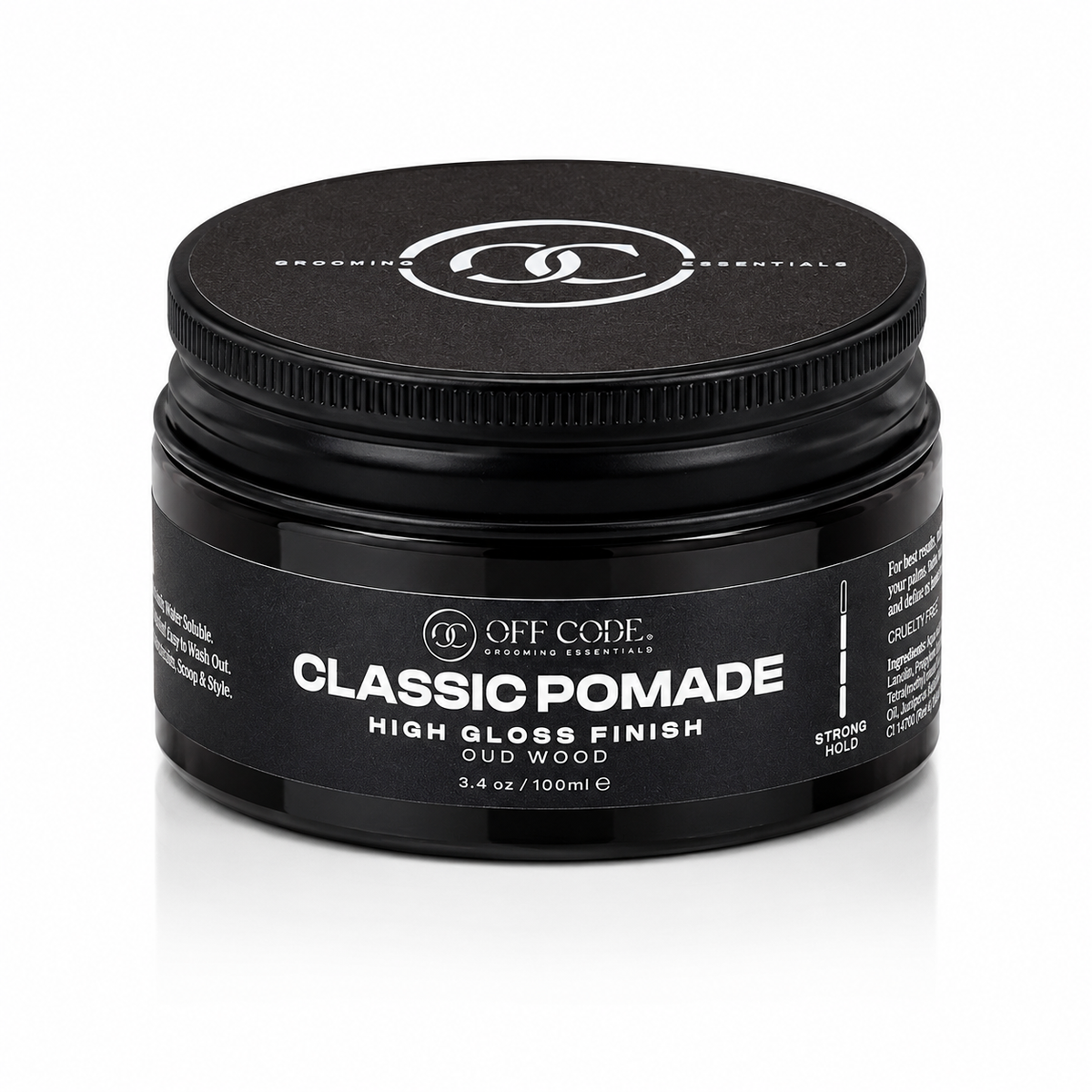 Off Code Classic Pomade, front angle