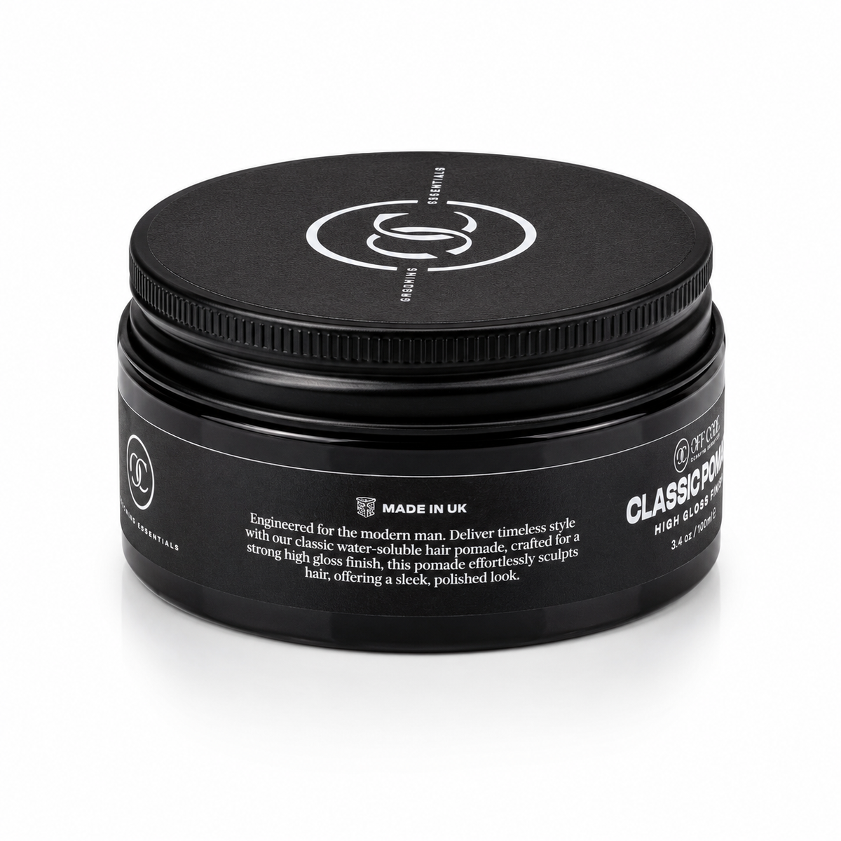 Off Code Classic Pomade, angle description